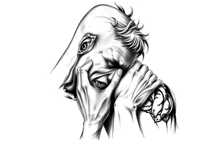 Pain hurt and sadness tattoo idea