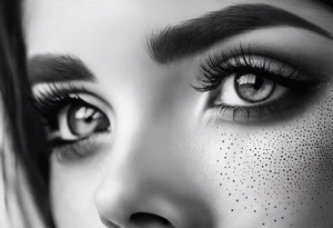 Byakugan eyes tattoo idea
