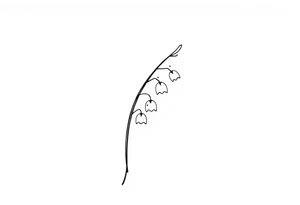 Lily of the valley tattoo idea