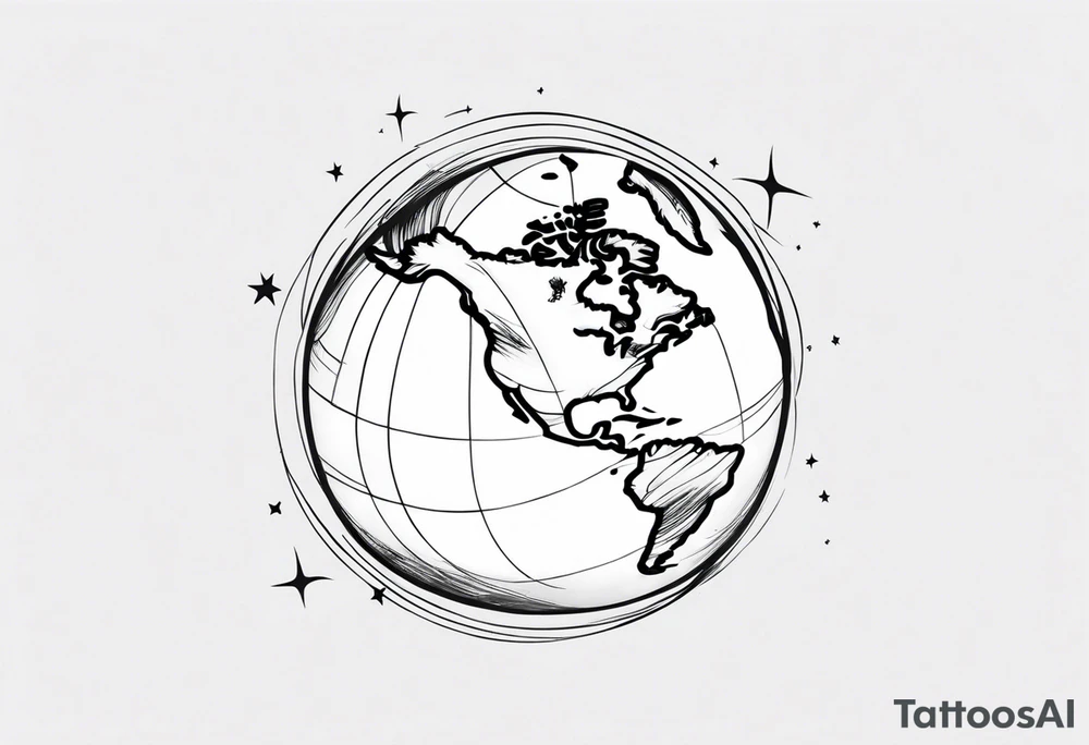 Lighting the world tattoo idea