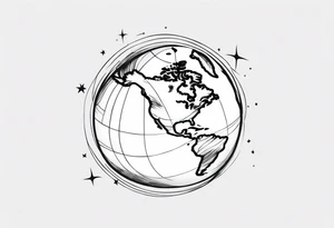 Lighting the world tattoo idea