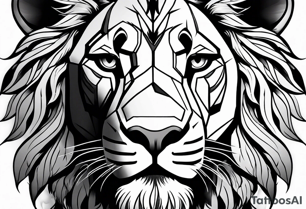 lion king tattoo idea