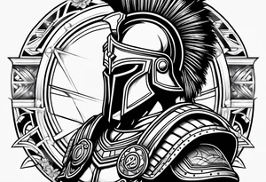 spartan tattoo idea