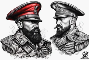 soldier of fortune tattoo idea