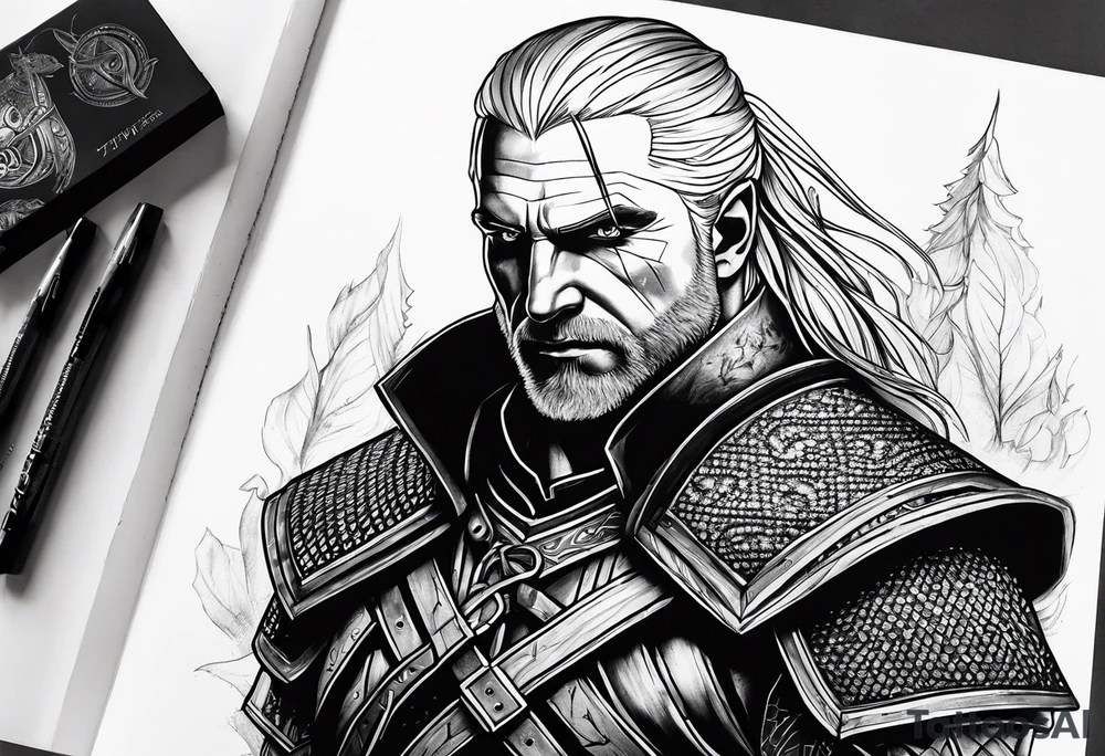 The witcher tattoo idea
