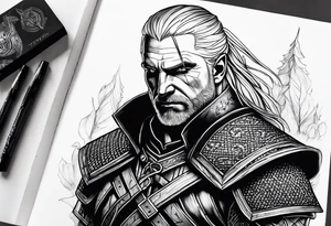 The witcher tattoo idea