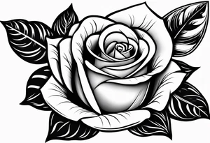 A rose tattoo idea