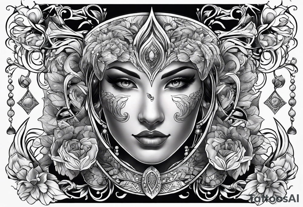 Full sleeve tattoo idea