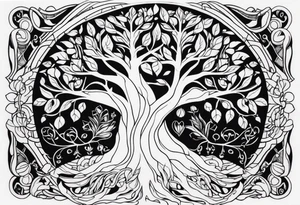 Family Tree tattoo idea