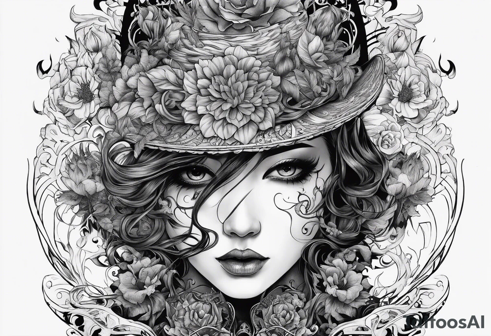 body horror tattoo idea