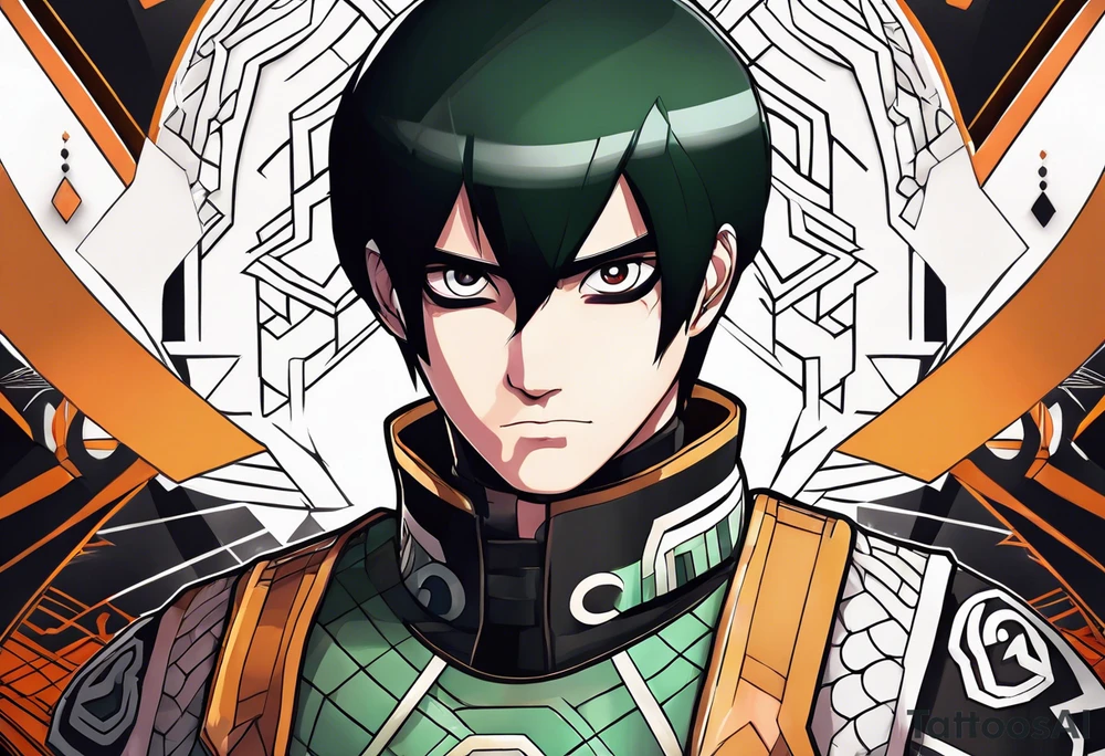 Rock Lee tattoo idea
