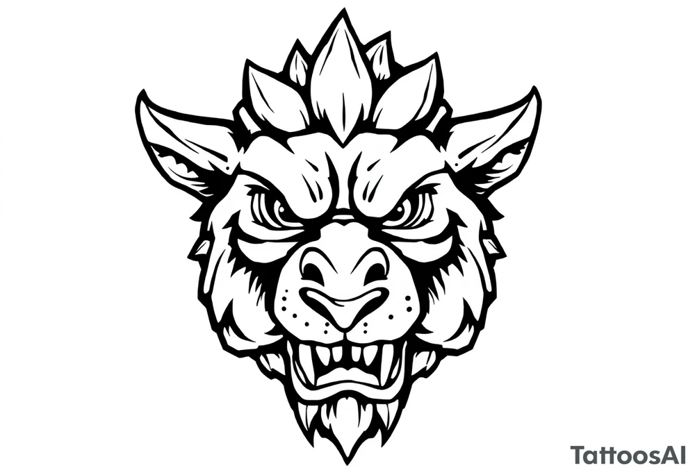 Lunger tattoo idea