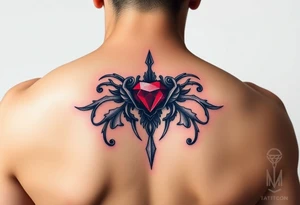 Small Ruby g tattoo idea