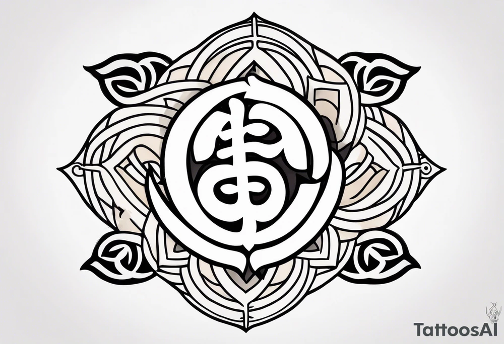 GYE NYAME tattoo idea