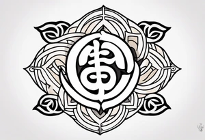 GYE NYAME tattoo idea
