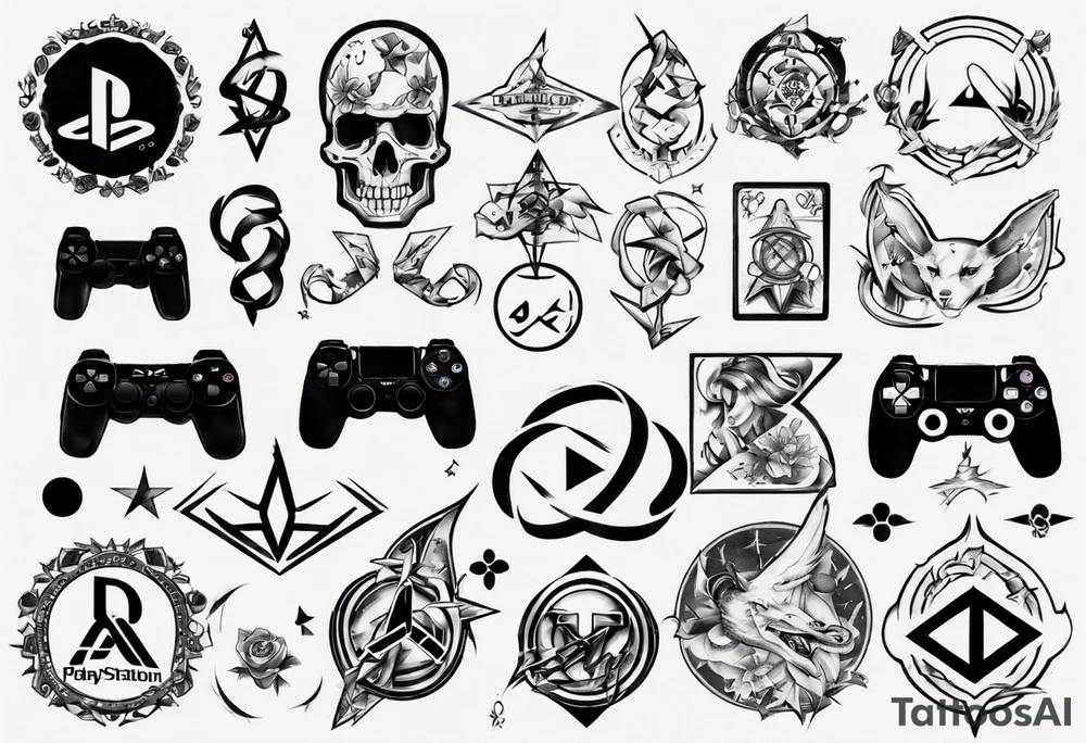 playstation tattoo idea