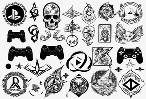 playstation tattoo idea