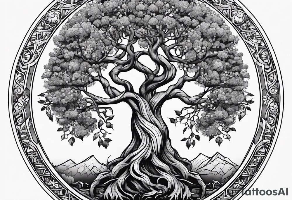 Yggdrasil tattoo idea