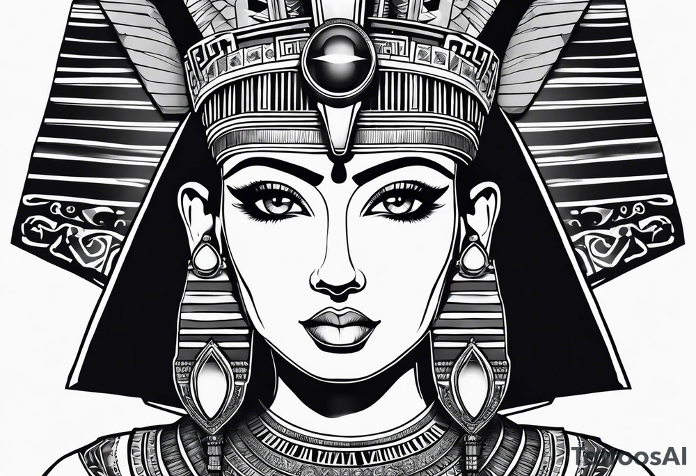 egyptian theme , cleopatra , pyramids, all seeing eye tattoo idea egyptian theme , cleopatra , pyramids, all seeing eye tattoo idea