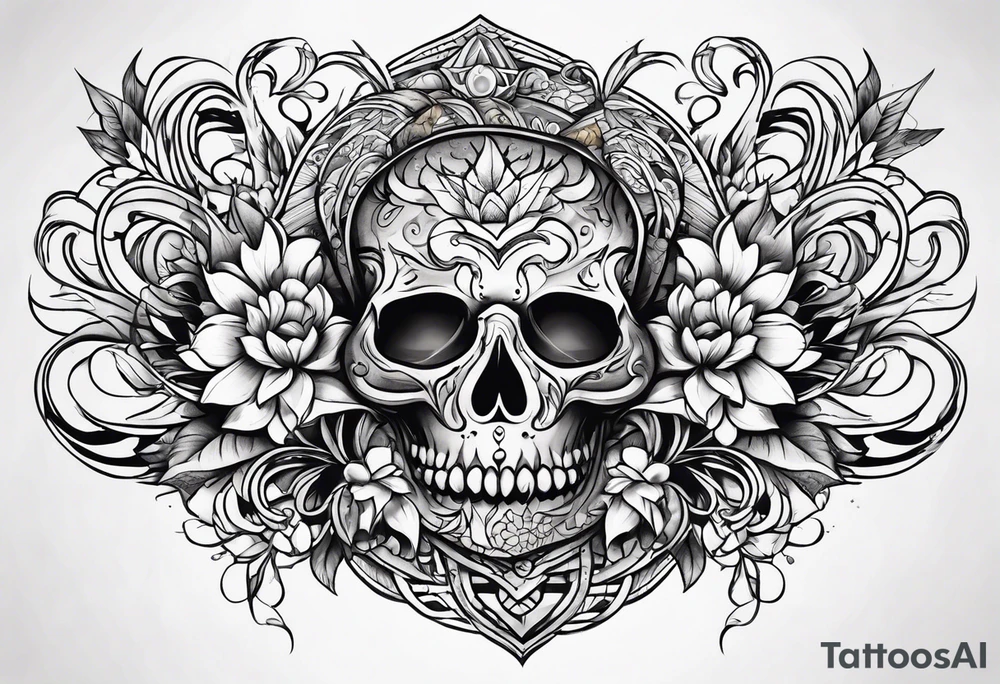 Neo traditional tattoo idea