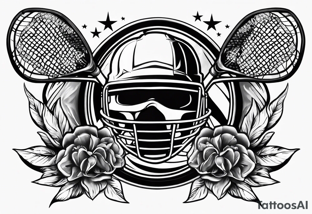 Lacrosse tattoos tattoo idea