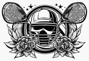 Lacrosse tattoos tattoo idea