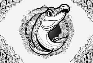 Yoshi tattoo idea