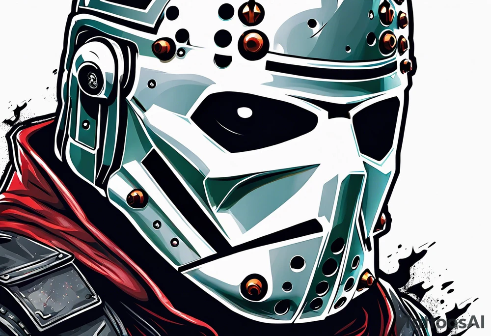 Friday the 13th Jason mask, Star Wars tattoo idea
