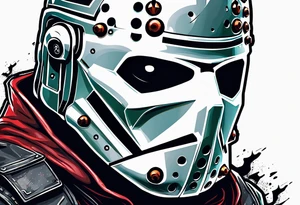 Friday the 13th Jason mask, Star Wars tattoo idea