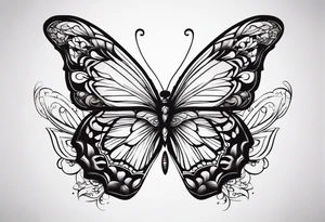 Butterfly tattoo idea