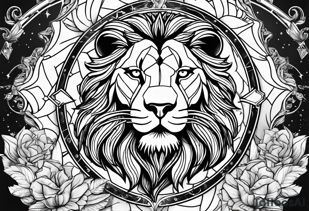 LEO ASTROLOGY tattoo idea