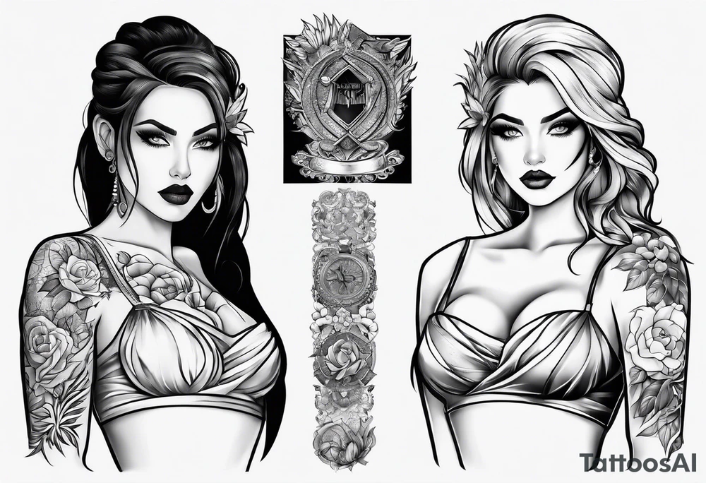 Pain tattoo idea