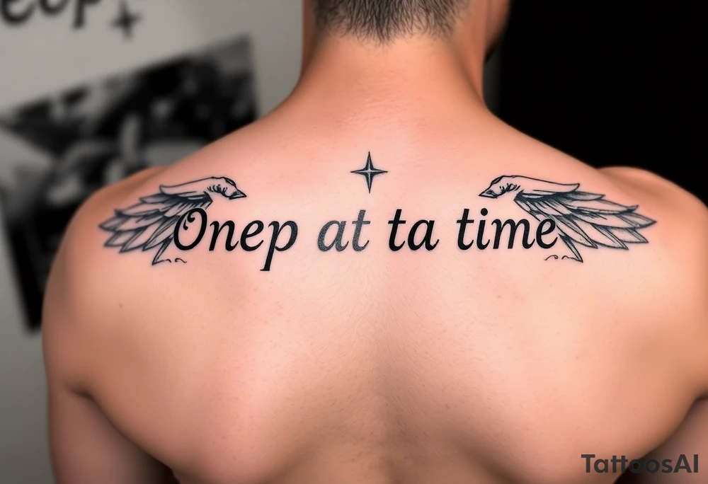 One step at a time saying tattoo idea