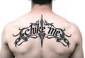Choke me tattoo idea