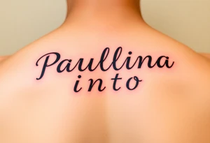Paulina Pinto tattoo idea