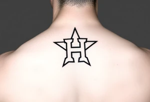 Houston Astros logo tattoo idea