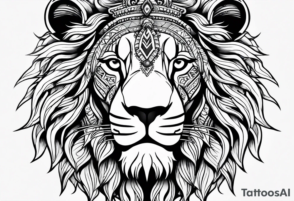 lion king tattoo idea