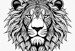 lion king tattoo idea