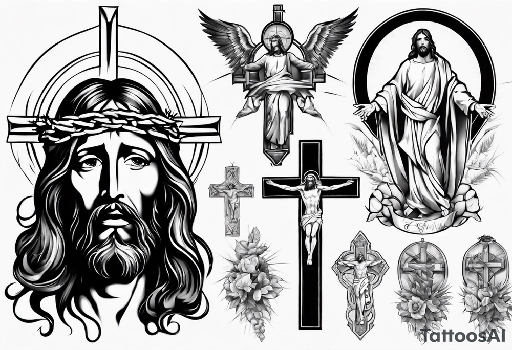 Jesus Christ tattoo idea
