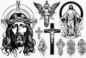 Jesus Christ tattoo idea