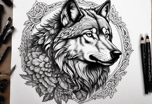 Wolf in sheep's clothing tattoo idea