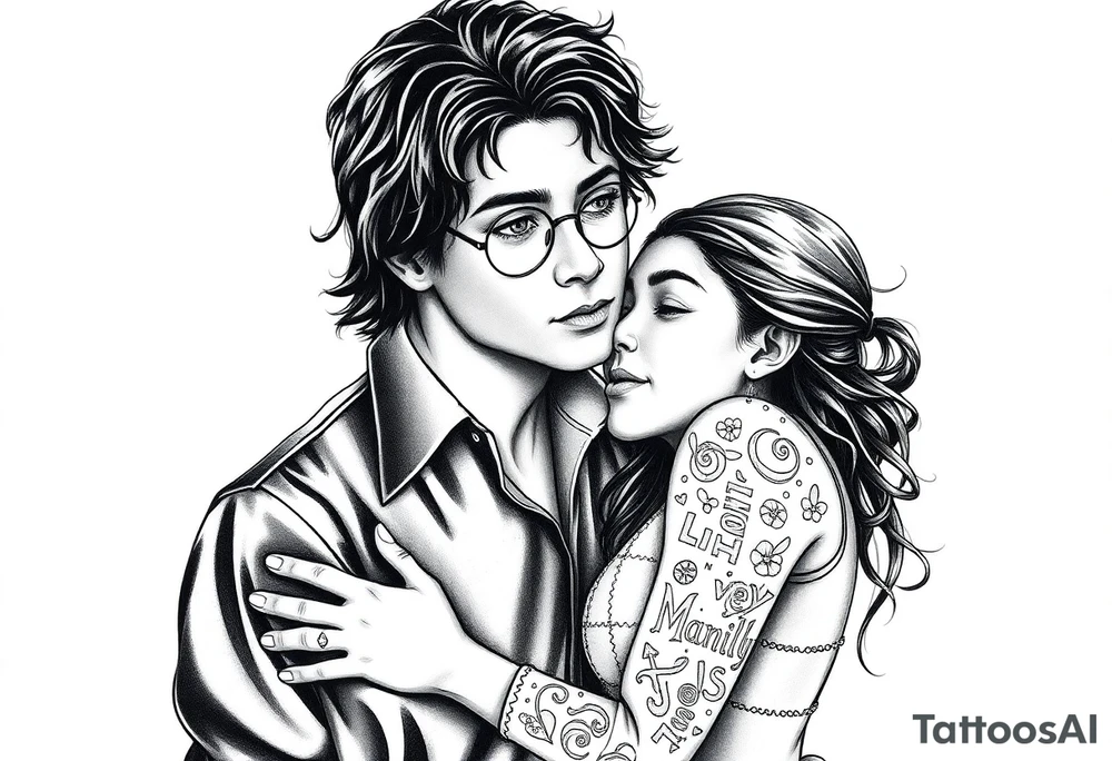 Middle school sweethearts, from day one, unconditional, Harry Potter, Las Vegas, Michael Jackson tattoo idea