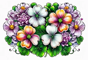 Clover and Pa tattoo idea