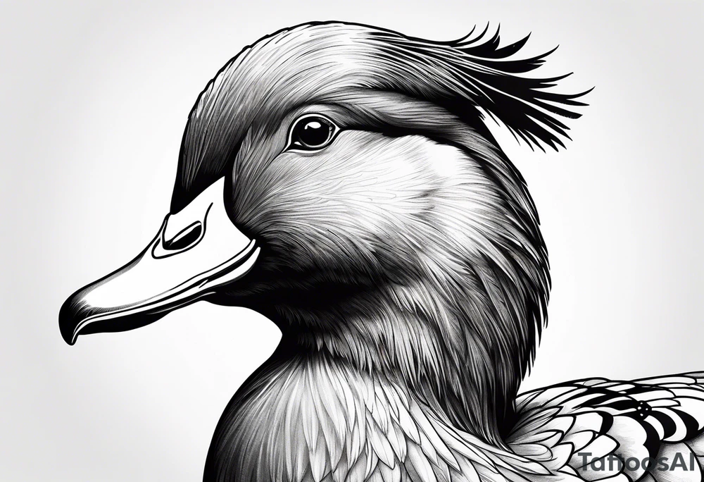 Muscovy Duck tattoo idea