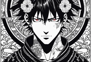 jujutsu kaisen tarot card tattoo idea