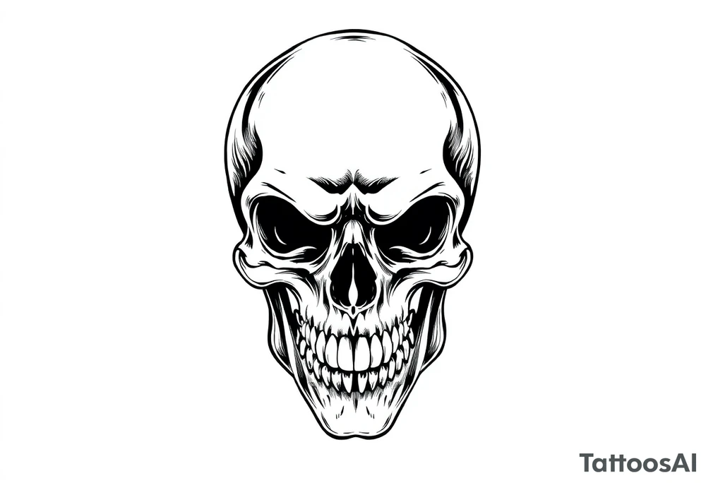 scull tattoo idea
