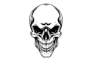 scull tattoo idea