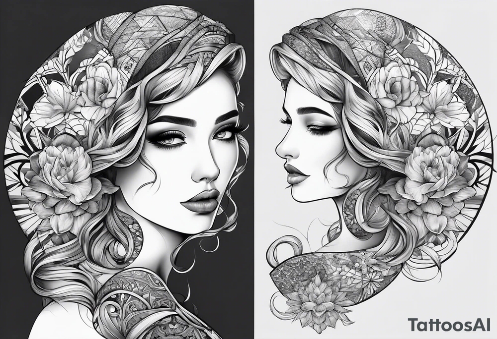 back tattoo covering the whole back drawing tattoo idea