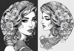 back tattoo covering the whole back drawing tattoo idea