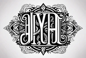 HJYDL tattoo idea